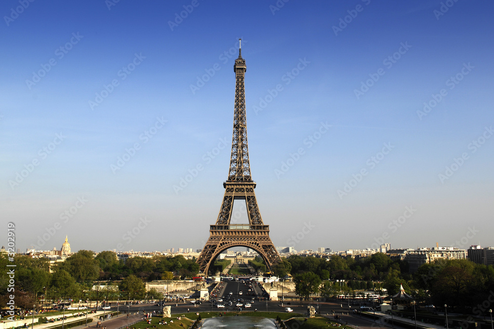 Naklejka premium eiffel tower