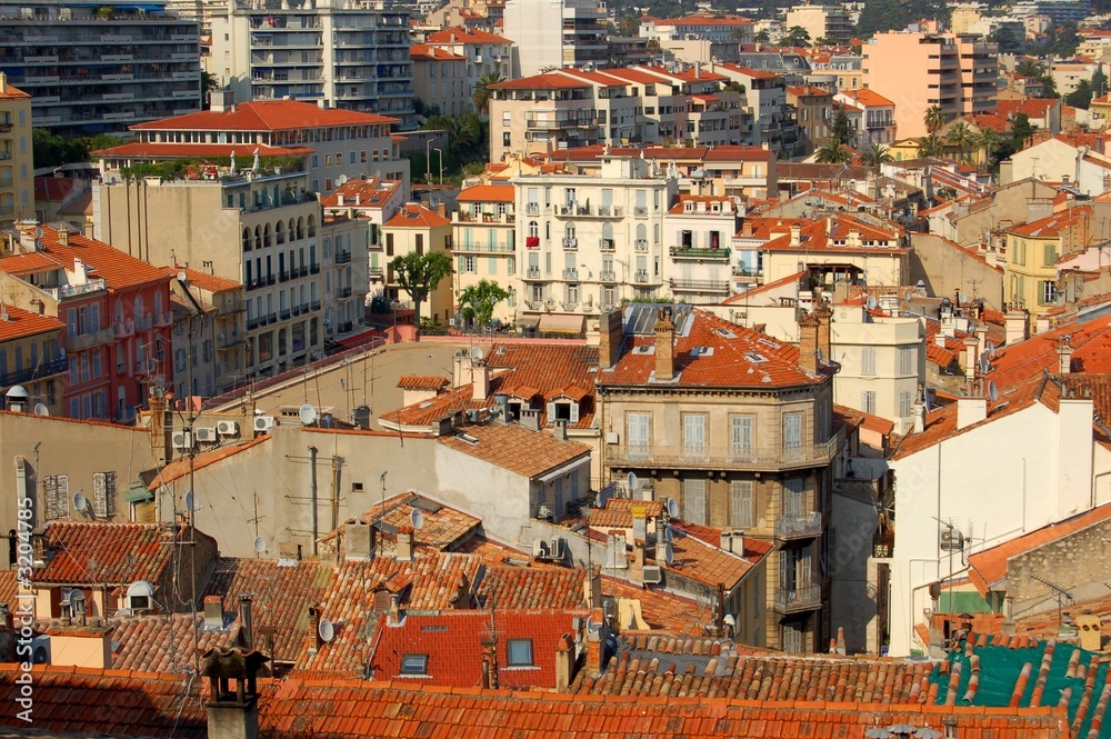 Fototapeta premium cannes vieille ville