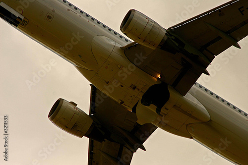 avion au décollage