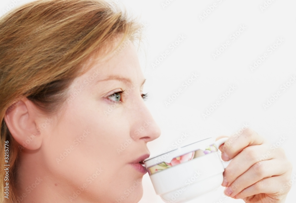 woman drinking woman drinking