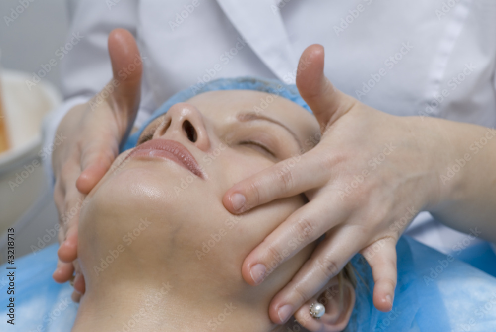 woman in a beauty salon woman in a beauty salon