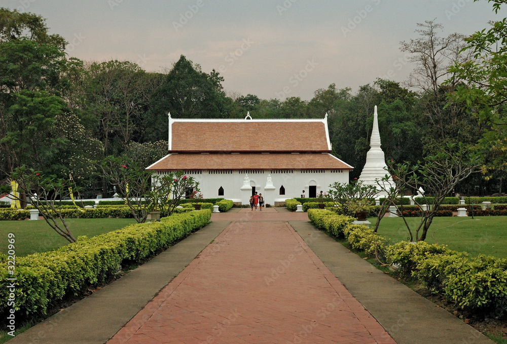 pathway to temple