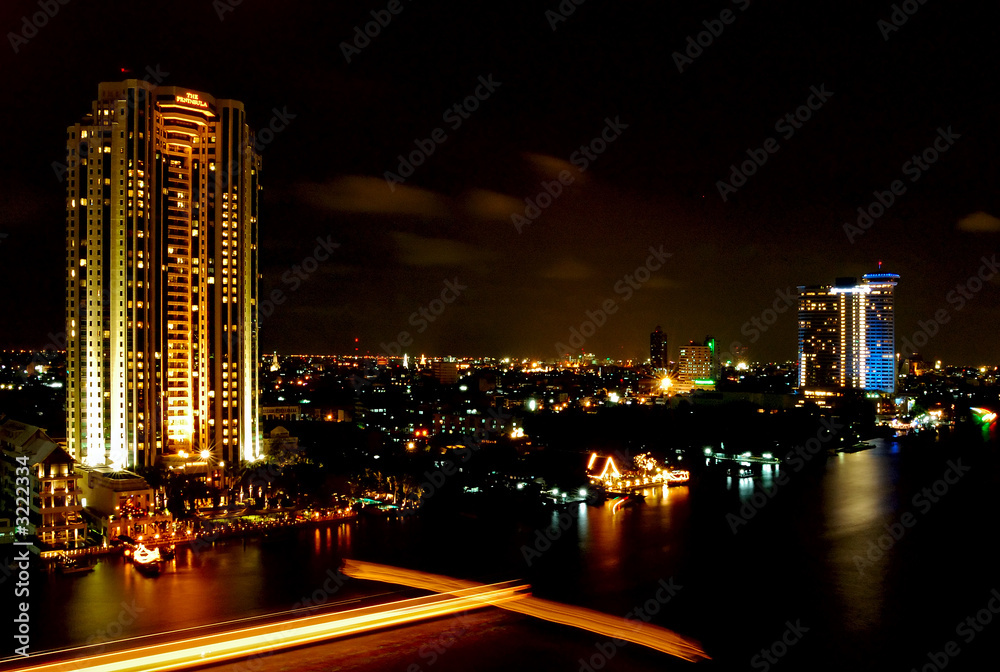 Fototapeta premium city at night