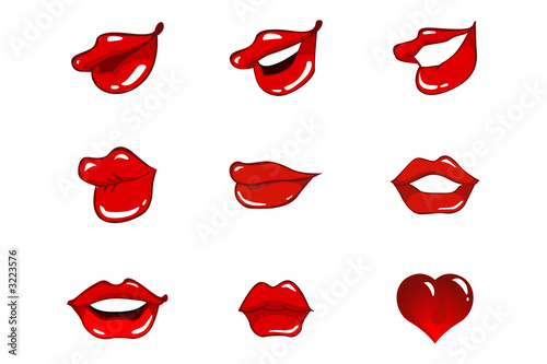eight lips & one heart