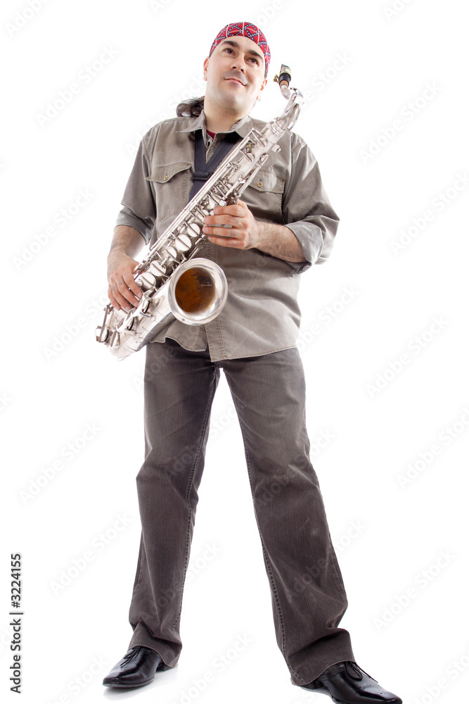 Naklejka premium loud man