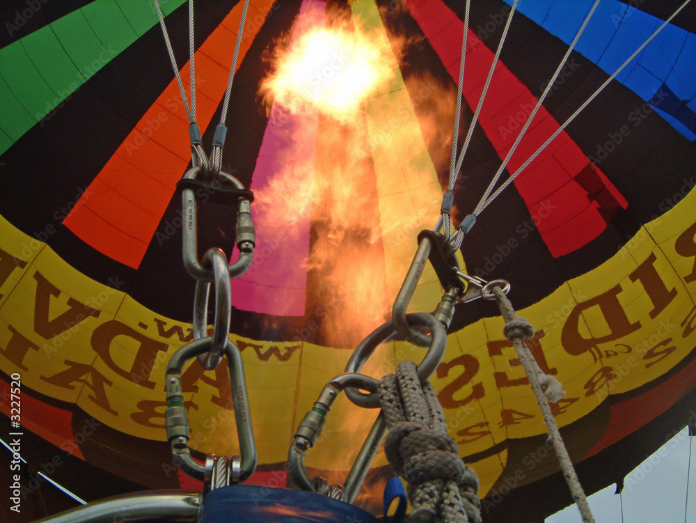 Obraz premium balloon flame