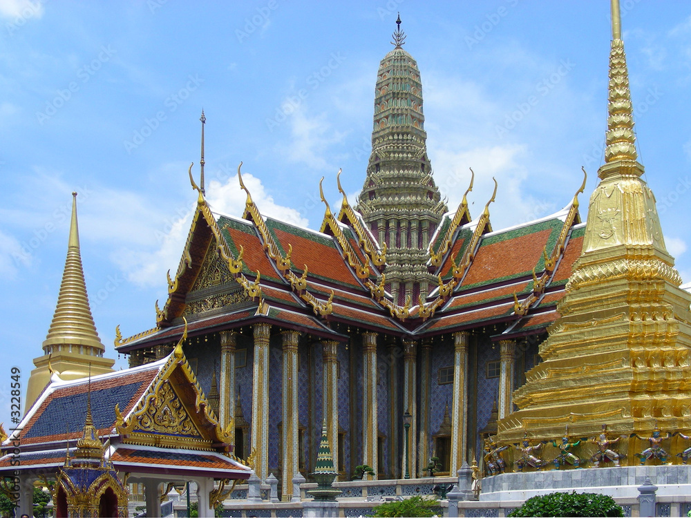 Fototapeta premium buddhist temple - bangkok - thailande