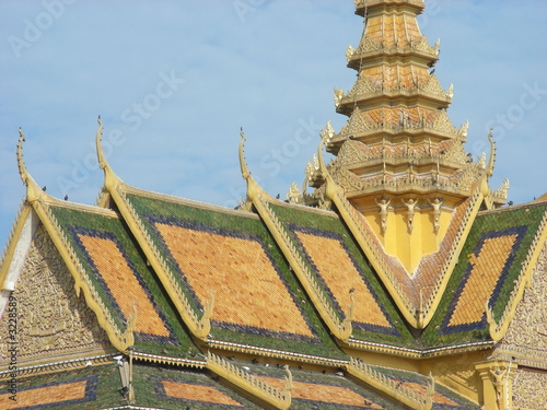 buddhist temple - bangkok - thailande