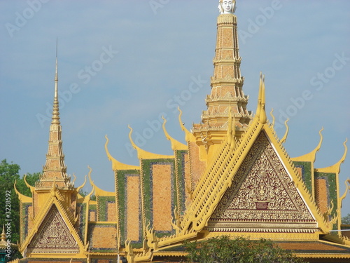 buddhist temple - bangkok - thailande photo