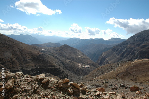 the canyons and mountains
