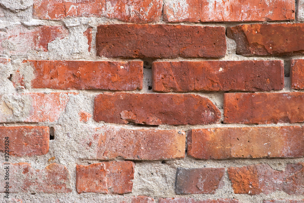 Obraz premium details of a wall made from bricks