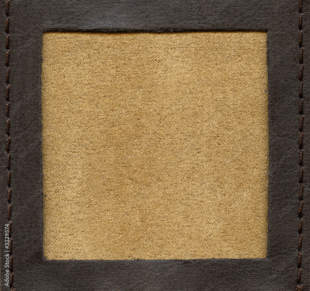 Fototapeta premium fashion leather frame
