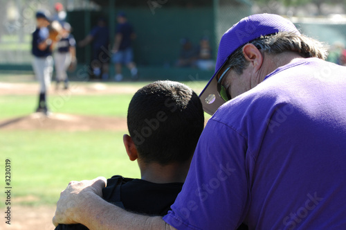 coach consoles player