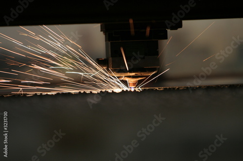 laser close-up
