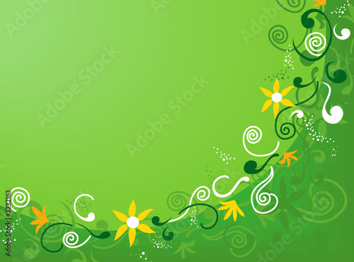 abstract floral background