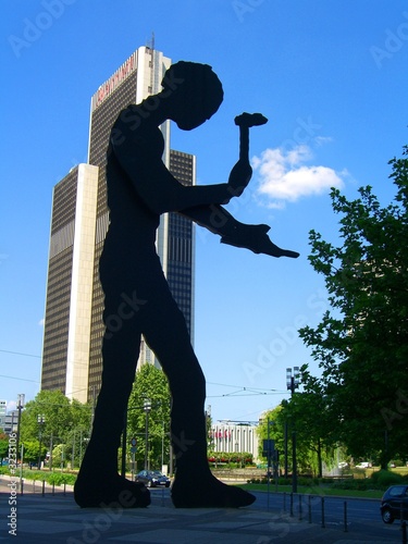 hammermann an der frankfurter messe