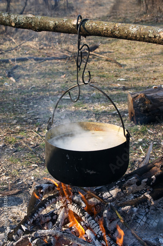 pot on the fire