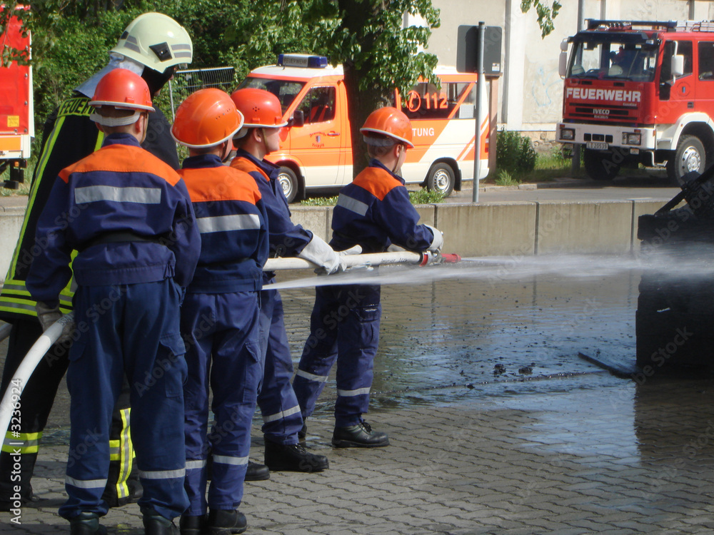 Obraz premium fire brigade child 20