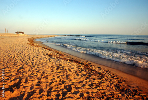 as the sun sets in cape may