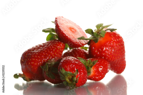 ripe juicy strawberry