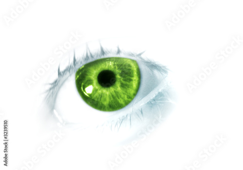 Auge Grün