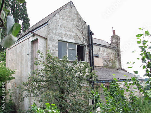 derelict house