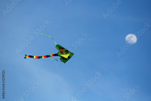 flying to the moon – kite flying