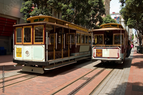 two cable cars