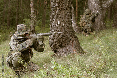 armed u.s. marine