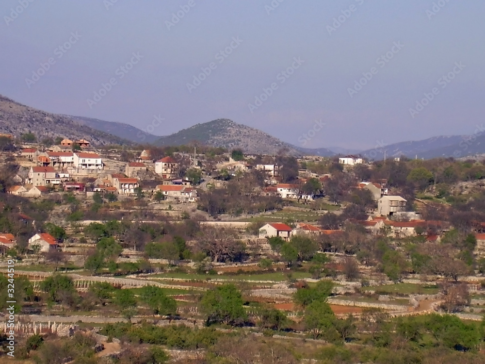 dalmatian village