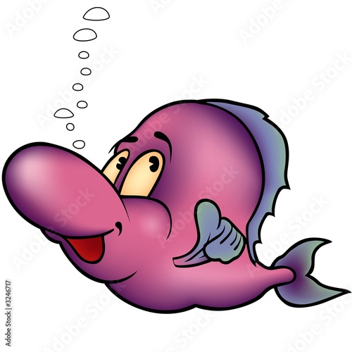 violet fish
