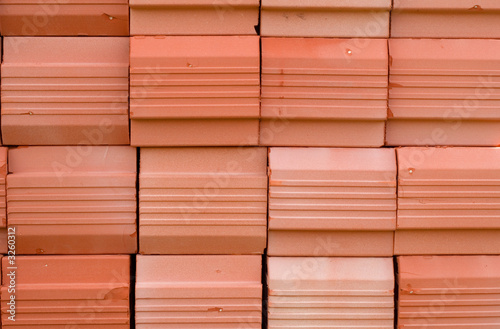 red stacked bricks