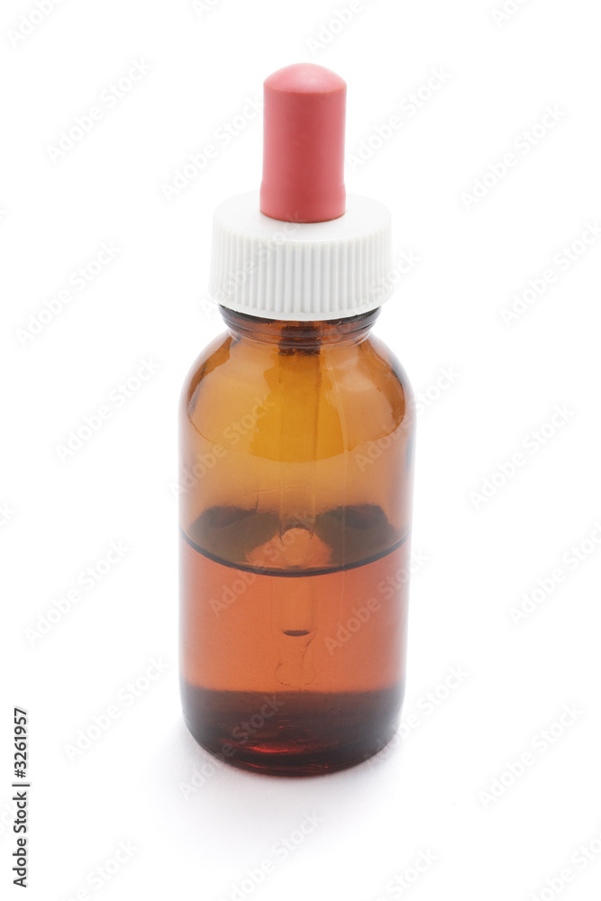 bottle of medicine