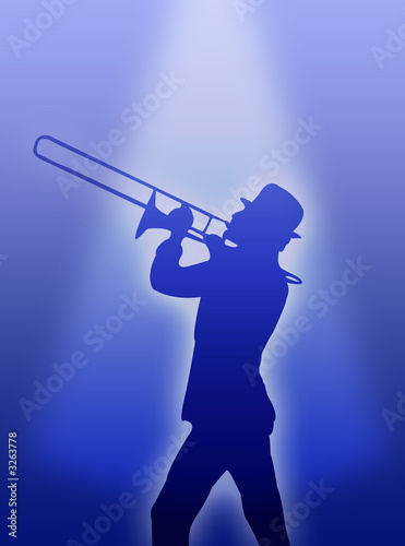 suonatore di trombone