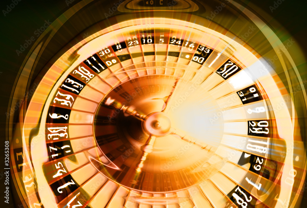 Naklejka premium golden gambling composition