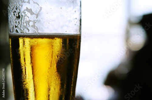Foto verre de bière