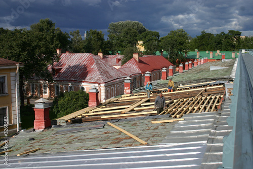 restavration of peter and paul fortress, saint pet