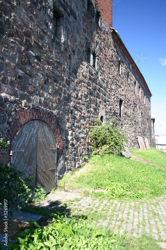 wall of the medieval castle