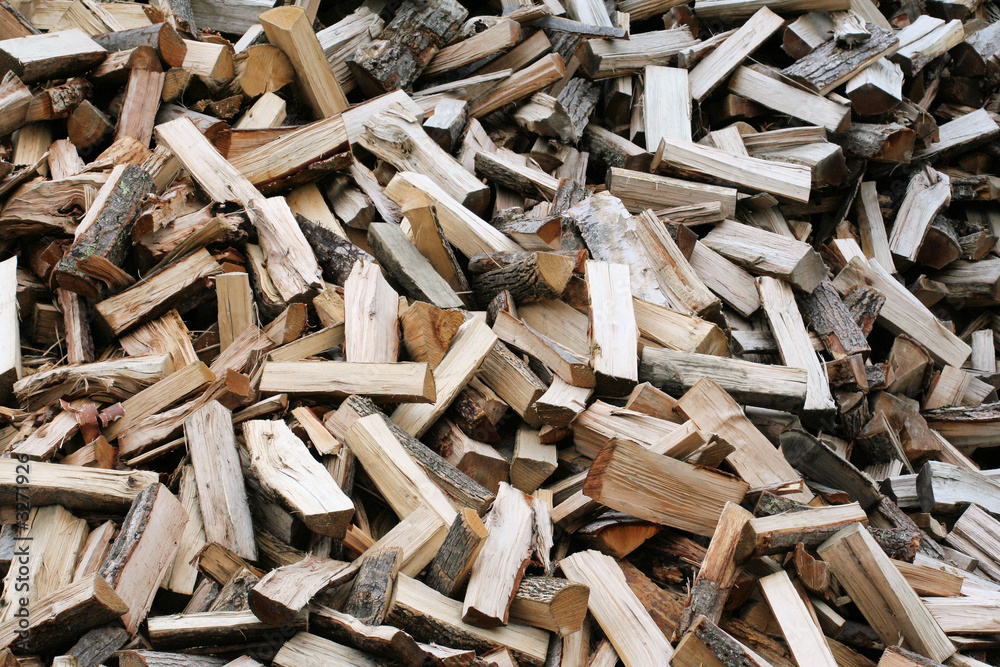 wood pile
