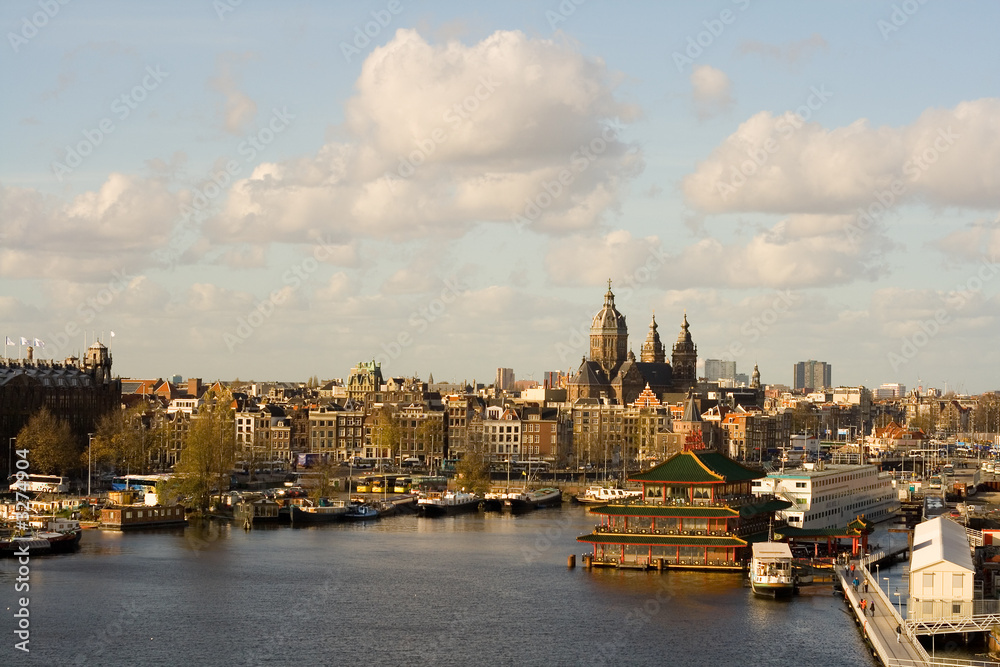 Fototapeta premium views of amsterdam