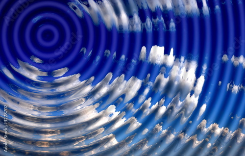 abstract blue rippled background