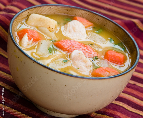 chicken soup - caribbean style