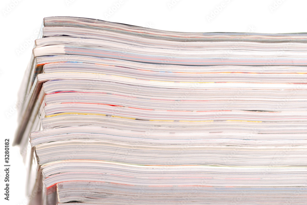 stack of magazines stack of magazines