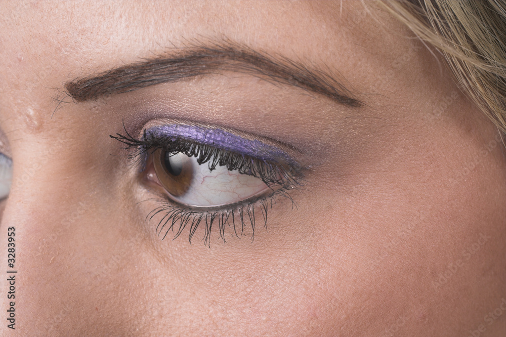 Obraz premium focused in the eye