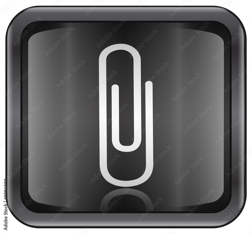 paper clip icon. (with clipping path) paper clip icon. (with clipping path)