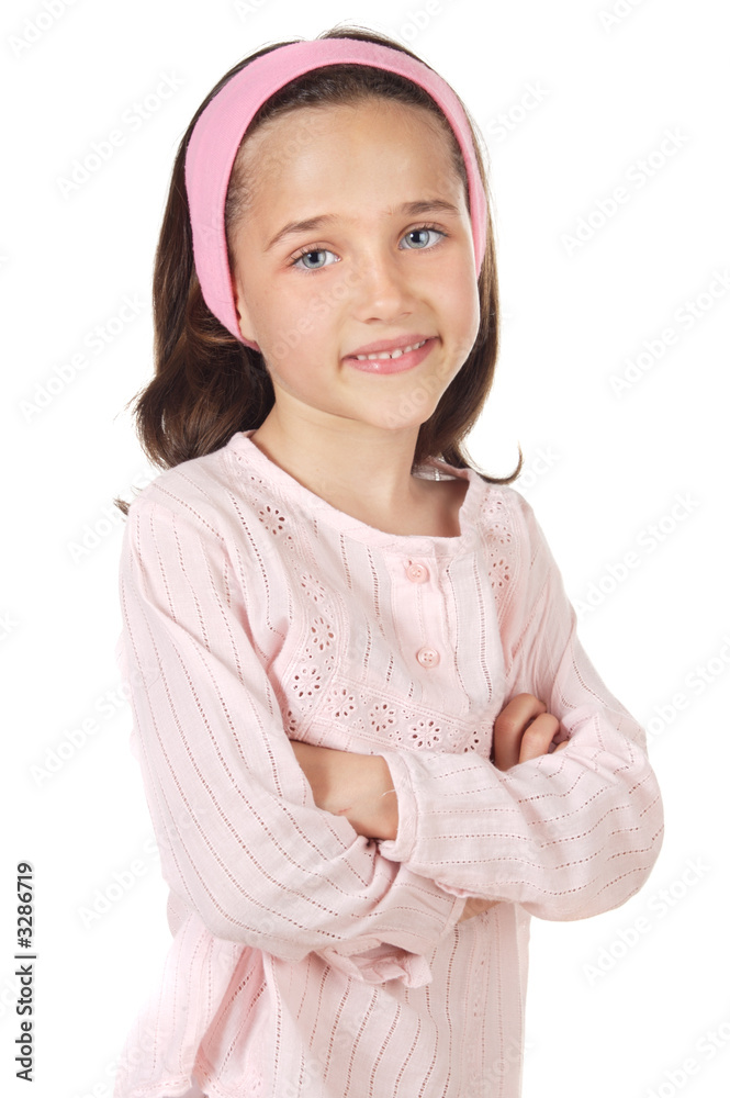 adorable casual girl