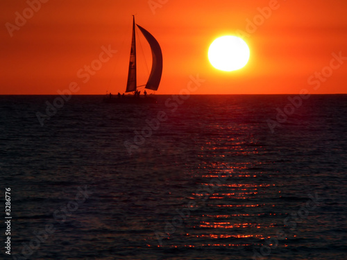 sunset sail