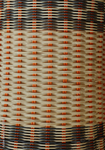 white basket abstract