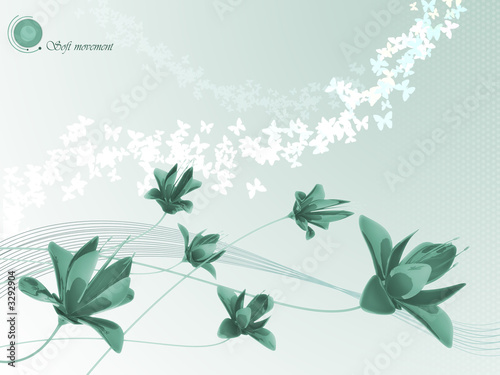 composicion de flores