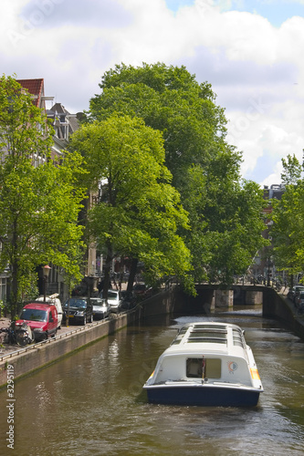 canal touring boat